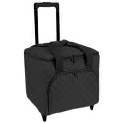 Hemline Black Studio Collection Trolley Bag
