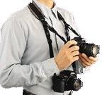 Op/Tech Reporter Strap, Black Optech