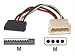 Paralle To Serial  Ata HD Power Cable Converter