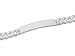 8" 180 Curb ID Bracelet