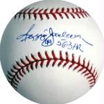 Reggie Jackson Autographed 563 HRs Baseball