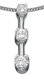 1/6ctw 3-Stone Diamond Pendant