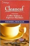 Urnex Cleancaf Coffee Machine Cleaner and Descaler - 14-CL12-3-13