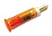 Apem QS81XXO12 Led Panel Mount Indicator, Snap-In, Orange, 8 mm, 12 Vdc, 20 mA, 30 Mcd, Not Rated
