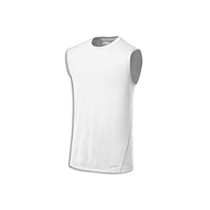 Asics 2014 Men's Core Running Tank - MR1104 (White - M)