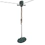 Green 4mm Zip Wire Fun Cable Ride with Pendulum Seat
