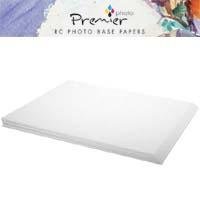 Premier Imaging Premium Photo Textured Luster RC Inkjet Paper, 10.4mil, 260g/m2, 11x17, 100 Sheets