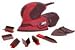 Skil 7300-01 Octo 1 Amp Detail Sander with Bag