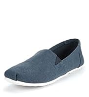 Blue Harbour Slip-On Canvas Shoes
