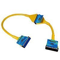 Belkin Ultra ATA 133 Round IDE Ribbon Cable - Yellow 18 Inch