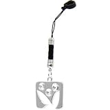 Officially Licensed PLAYBOY Clear Gem BUNNY EAR Cell Phone Charm