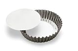 Tart/Quiche Pan With Removable Bottom 10 x 1-1/4 Deep Medium Height
