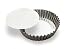 Tart/Quiche Pan With Removable Bottom 10 x 1-1/4 Deep Medium Height
