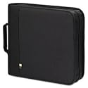 Black Case Logic 208 Capacity Nylon CD/DVD Binder