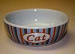 Katzen-Keramiknapf 13cm