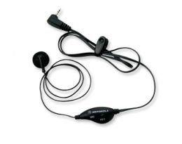 New Motorola 53727 Earbud With PTT Button Microphone Ear-Bud Headphone Mono Audio Output