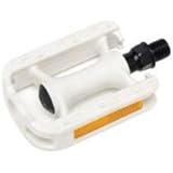 XLC Junior Resin Pedals - 1 Pair, 1/2", White