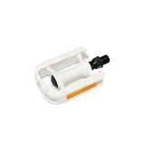 XLC Junior Resin Pedals - 1 Pair, 1/2", White