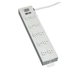 Tripp Lite, 10 Outlet Power Strip 15' cord (Catalog Category: Power Protection / Basic Surge & Strips)