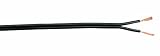 Coleman Cable 60000-66-08 18/2 SPT-1 Bulk Lamp Cord, 300-Volt 18-Gauge 250-Feet Spool, Black