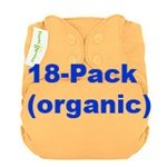 bumGenius Elemental Organic One-Size Cloth Diapers Package of 18