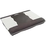 Computer Lap Desk With Padded Wrist Rest (Black) (19 x 14.75 x 3.75)