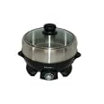 Tayama TRMC-22 Personal Cooker with Grilling Plate and Soup Bowl 2.2-L.