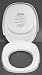 RV Toilet Aqua Magic IV Seat/Lid (White)