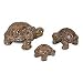 Stromatolite statuettes, 'Turtles' (set of 3)