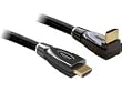 Delock High Speed HDMI-Kabel mit Ethernet (A-A gerade/gewinkelt, 2m)