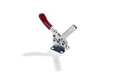 DE STA CO 215-S Horizontal Handle Hold Down Action Clamp Solid Bar and Flanged Base