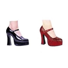 Sexy Platform Red Glitter Shoe - Perfect with Dorothy Costumes!