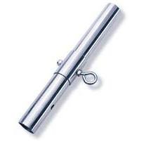 Adapter for Pole Pruner and Saw Heads, Aluminum Cylindrical with Eye Bolt - Fits 1.25 Inch Diameter