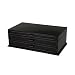 Black Distressed Finish Jewelry Box - Esme - Jewelry Boxes by Mele - 00310S10