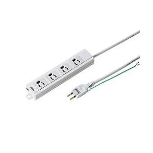 【クリックで詳細表示】サンワサプライ 電源タップ TAP-MG341N2P-1