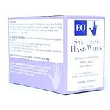 Hand Sanitizer Towelettes, Organic Lavender 24 Towelettes by EO Products / 24 Count