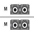 1M Sc To Sc Multimode Fiber Dupl Patch Cord 2XSCM To 2XSCM