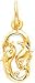 10K Yellow Gold Pisces Charm