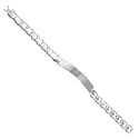 Men's Sterling Silver Identity Bracelet
