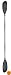 Shoreline Marine Kayak Paddle Rounded Blade, 96-Inch