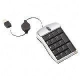 LX451 Optical Mouse with Numeric Keypad