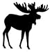 Moose Vinyl Graphic Sticker Decal