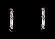 Sterling Silver Twisted Hoop Earrings, #1824