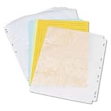 Refill pages for CD/DVD Three-Ring Binder, 10 sheets per pack
