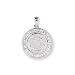 Sterling Silver St Christopher Pendant With 18 Inch Chain