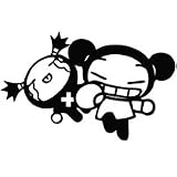 Pucca Beat Down Garu – Cartoon Decal Vinyl Car Wall Laptop Cellphone Sticker