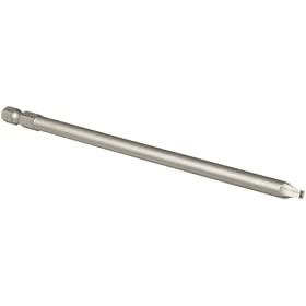 Wera Series 4 868/4 Sheet Metal Bit, Square-Plus # 2 x 152mm blade, 1/4" Drive