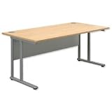 Brand New. Tercel Eyas Cantilever Desk Rectangular W1200xD800xH720mm Oak