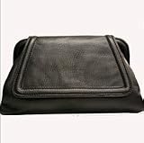 KALE Frame Clutch in Black