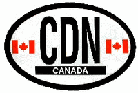 World Oval Decals